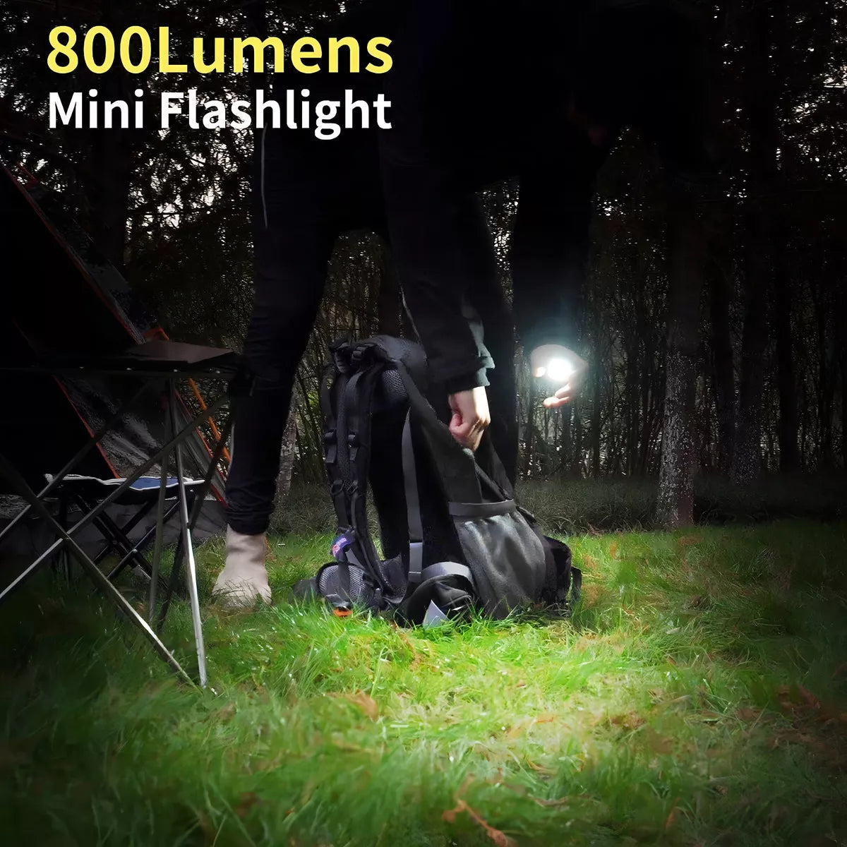 Mini Luz Táctica Pro 800