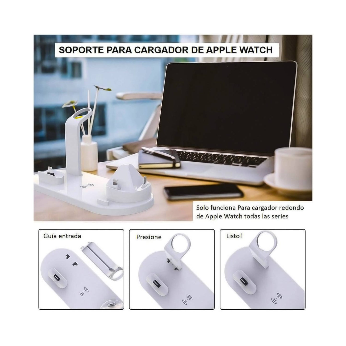 Estación de Carga Para iPhone Air Pods