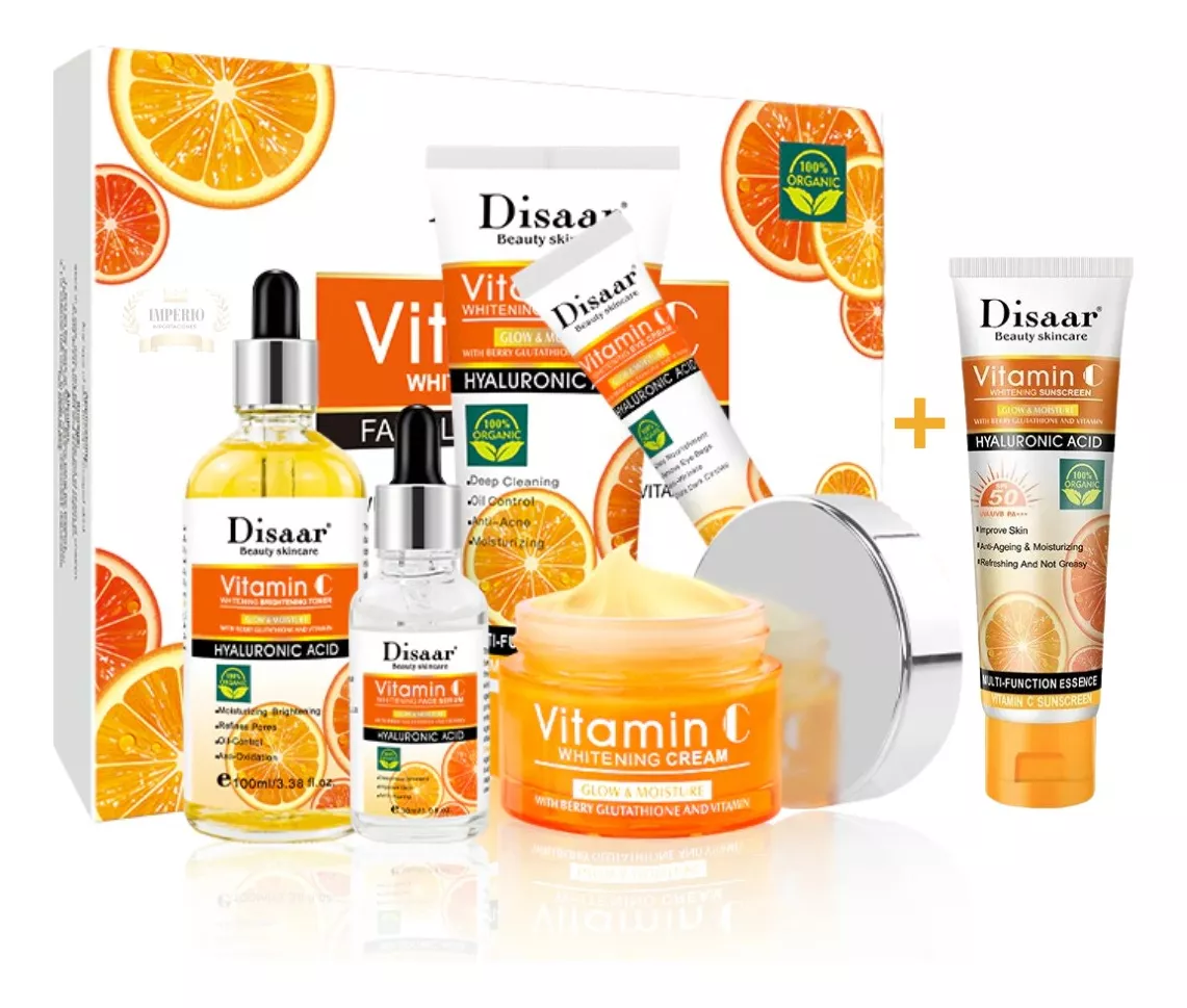 Set Skin Care Vitamina C Blanqueamiento