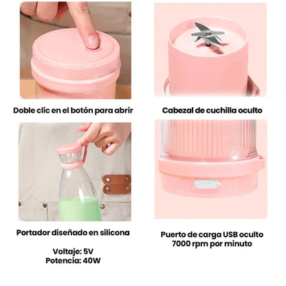 LICUADORA MINI JUGUERA PORTATIL